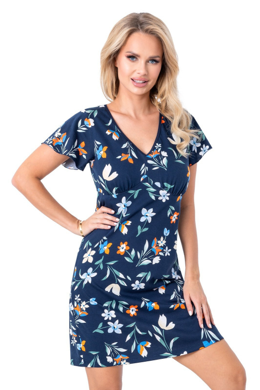 Košile Donna Caroline kr/r M-2XL tmavě modrá M