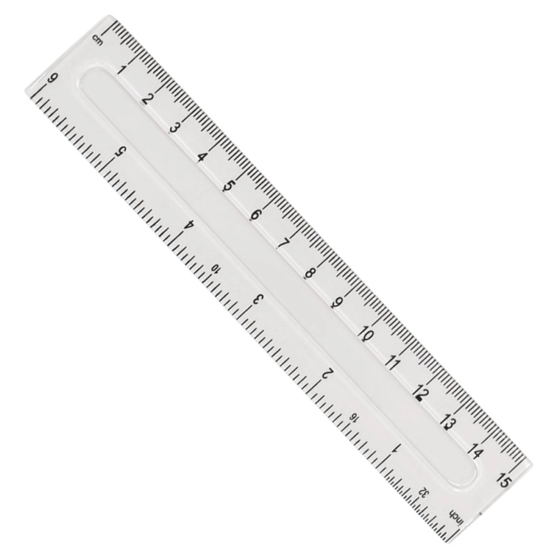Plastové pravítko GRAND 15 cm - 1 kus