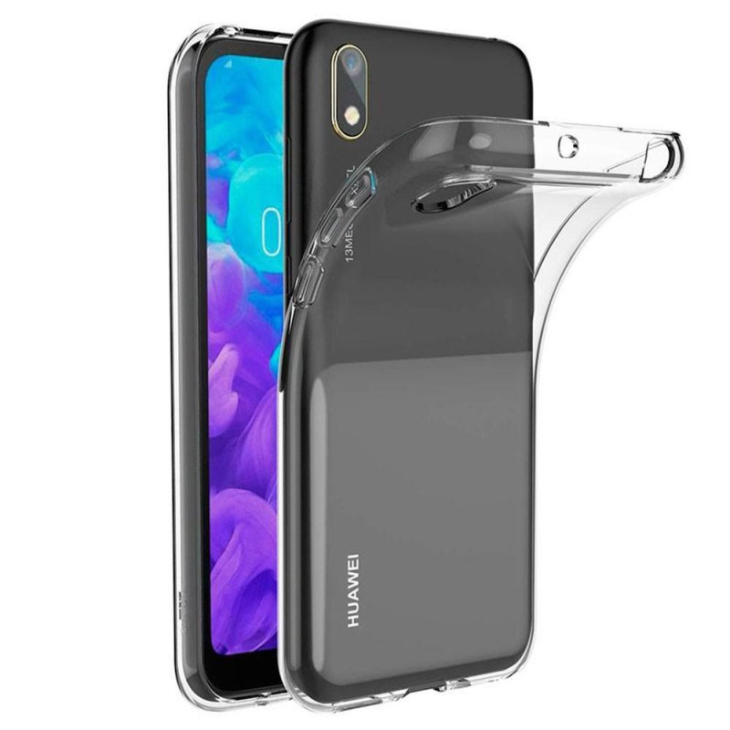 Forcell Pouzdro Back Case Ultra Slim 0,5 mm Huawei Y5 2019 transparentní