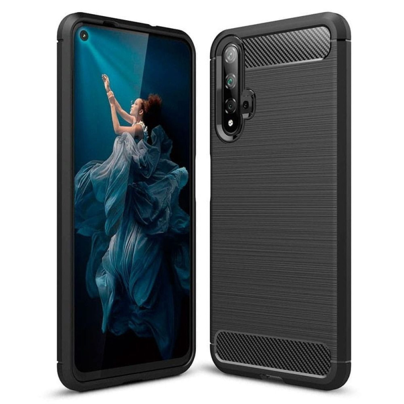 OEM Pouzdro Forcell Carbon HUAWEI  HONOR 20 / Nova 5T černé
