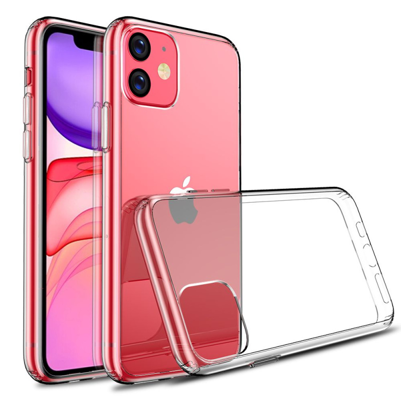 OEM Pouzdro CLEAR CASE 2mm BOX APPLE IPHONE 11 PRO ( 5.8" ) transparentní