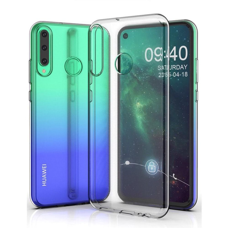 Forcell pouzdro Back Case Ultra Slim 0,5mm HUAWEI P40 Lite E transparentní