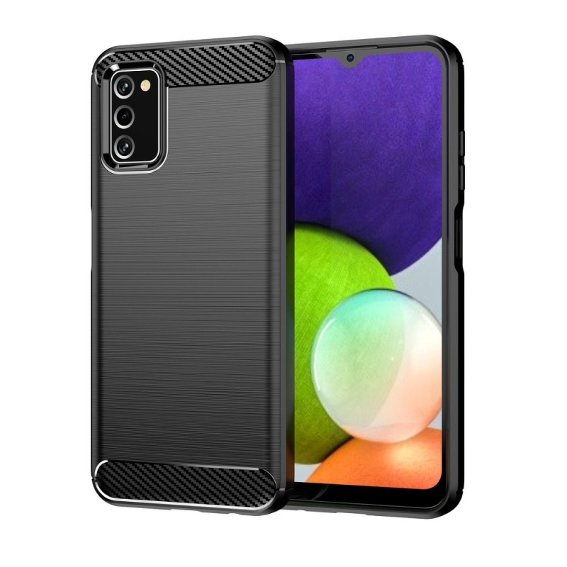 OEM Pouzdro Forcell Carbon SAMSUNG Galaxy A41 černé