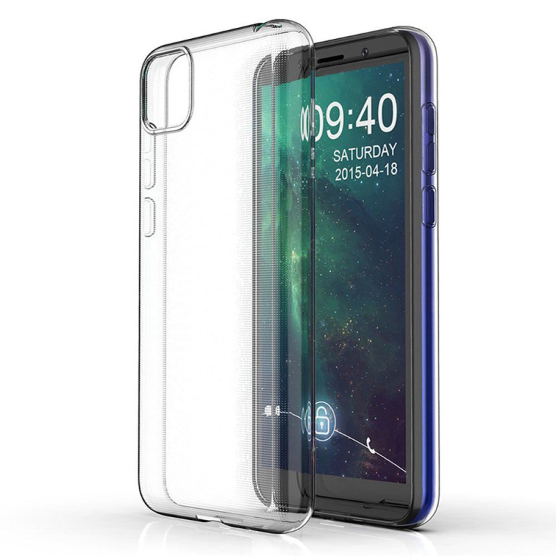 Forcell pouzdro Back Case Ultra Slim 0,5mm HUAWEI Y5P transparentní