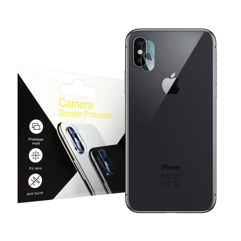 OEM Tvrzené sklo na fotoaparát Camera Cover Apple Iphone X