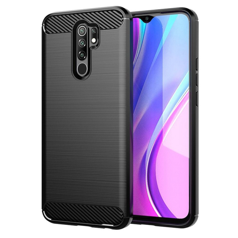 OEM Pouzdro Forcell Carbon XIAOMI Redmi 9 černé