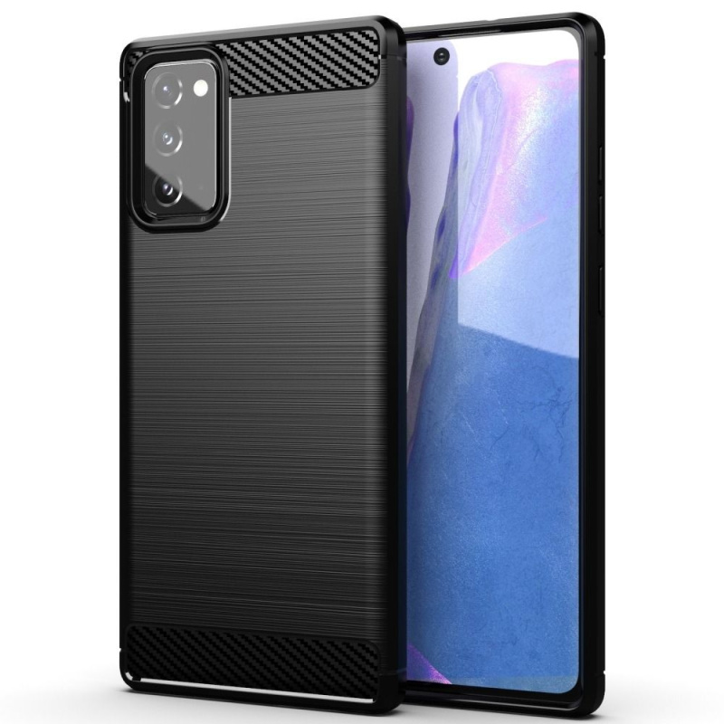 OEM Pouzdro Forcell Carbon SAMSUNG Galaxy NOTE 20 černé