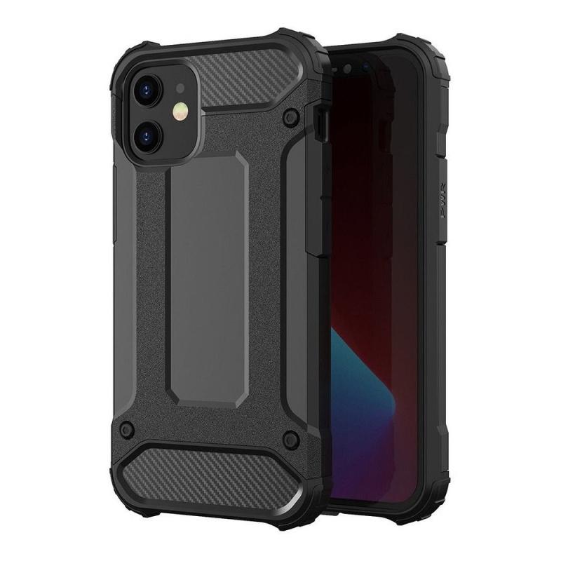 OEM Pouzdro Forcell ARMOR APPLE IPHONE 12 / 12 PRO černé