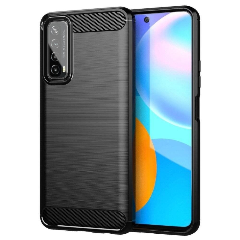 OEM Pouzdro Forcell Carbon HUAWEI P Smart 2021 černé