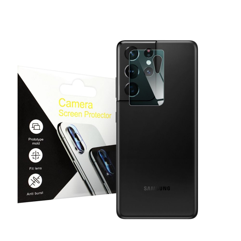 OEM Tvrzené sklo na fotoaparát Camera Cover Samsung Galaxy S21 Ultra