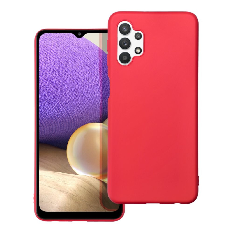 Pouzdro Forcell SOFT SAMSUNG Galaxy A32 5G červené