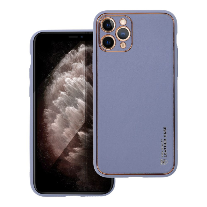 Pouzdro Forcell LEATHER Case APPLE IPHONE 11 PRO ( 5,8" ) modré
