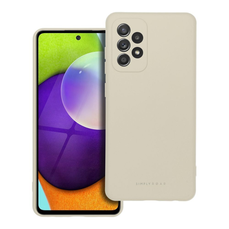 Pouzdro Roar Space Case Samsung Galaxy A52 5G / A52 4G LTE / A52s 5G krémové