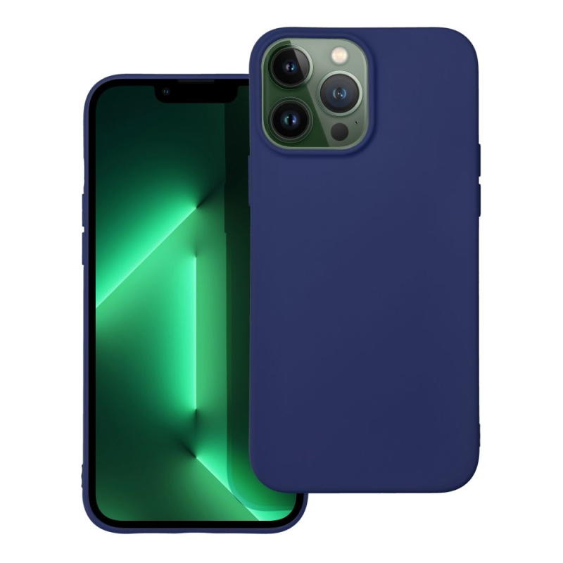 OEM Pouzdro Forcell SOFT Apple Iphone 13 PRO MAX tmavě modré