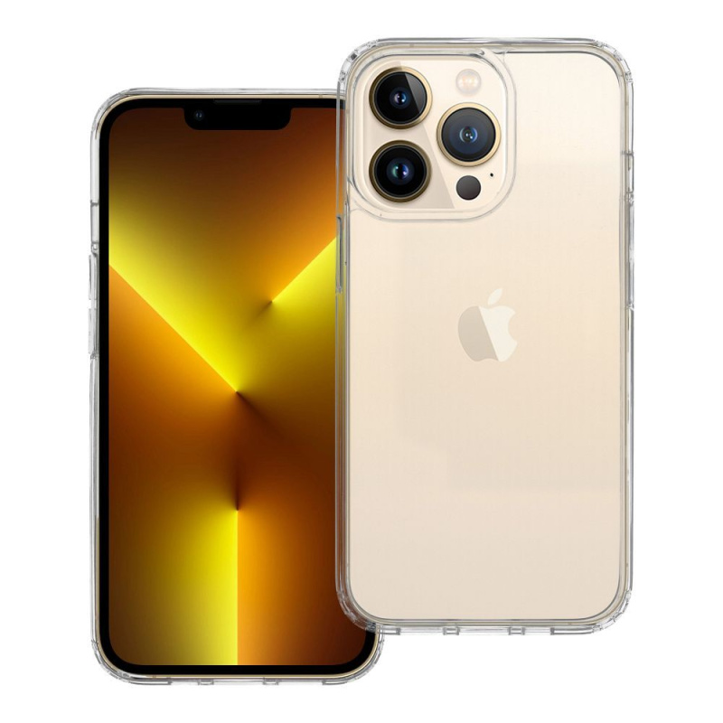 OEM Pouzdro SUPER CLEAR HYBRID APPLE IPHONE 13 PRO transparent