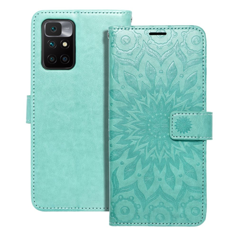 OEM Pouzdro Forcell MEZZO Book XIAOMI Redmi 10 mandala zelené