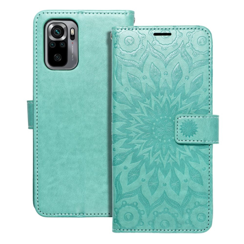 OEM Pouzdro Forcell MEZZO Book XIAOMI Mi 11 Lite 5G / Mi 11 Lite LTE ( 4G ) / Mi 11 Lite NE mandala zelené