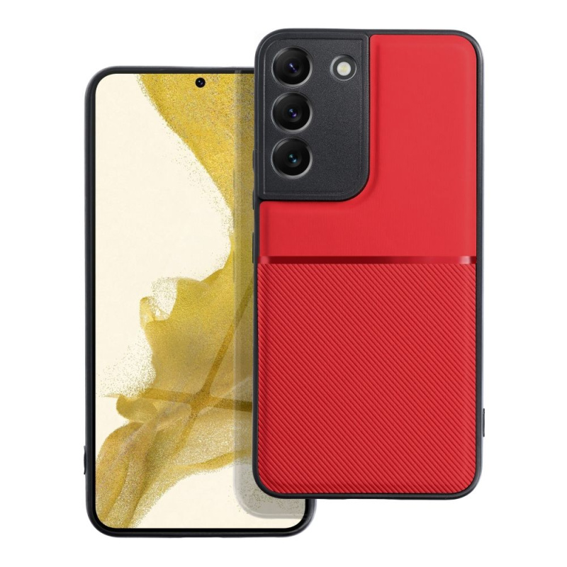 OEM Pouzdro Forcell NOBLE SAMSUNG GALAXY S22 červené