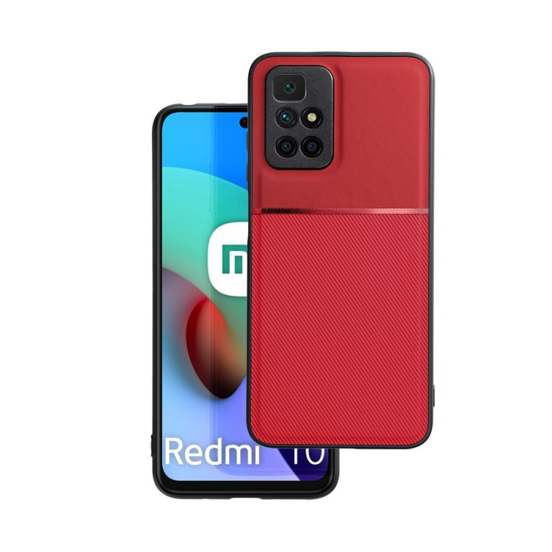 OEM Pouzdro Forcell NOBLE XIAOMI Redmi 10 / Redmi NOTE 11 4G červené