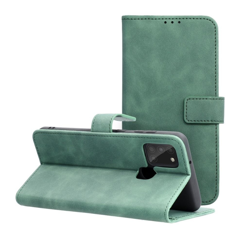 OEM Pouzdro Forcell TENDER Book SAMSUNG Galaxy A21s zelené