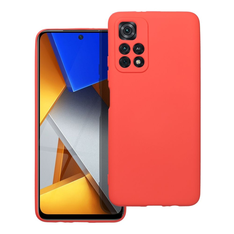 OEM Pouzdro Forcell SILICONE LITE XIAOMI POCO M4 PRO 5G / Redmi Note 11T 5G / Redmi Note 11S 5G růžové