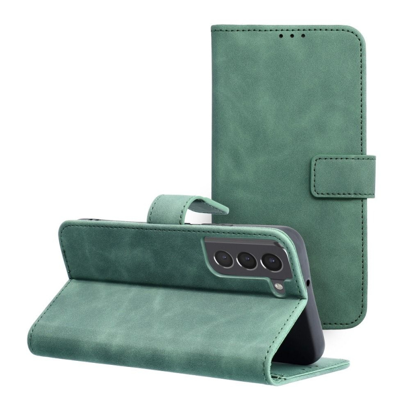 OEM Pouzdro Forcell TENDER Book SAMSUNG Galaxy A13 4G zelené