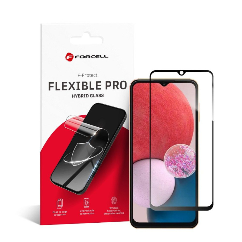 Hybridní sklo Forcell Flexible 5D Full Glue Samsung Galaxy A13 4G/5G černé