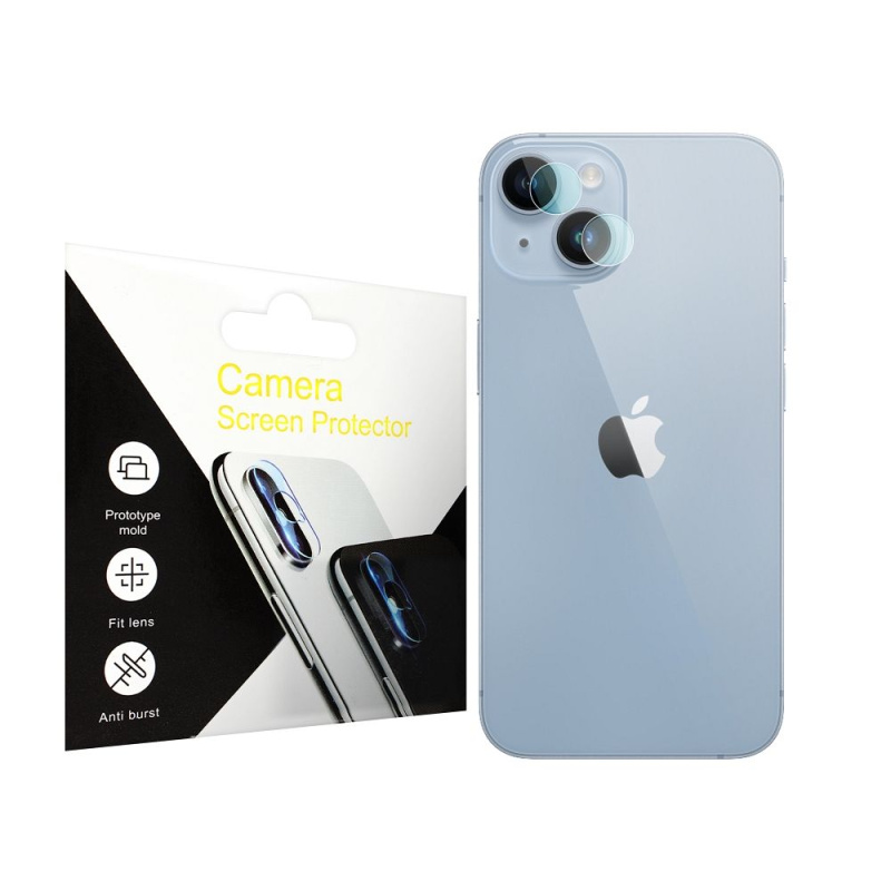 OEM Tvrzené sklo na fotoaparát Camera Cover Apple iPhone 14