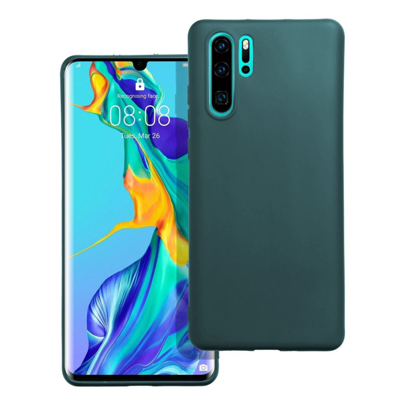 OEM Pouzdro MATT Case HUAWEI P30 Pro tmavě zelené