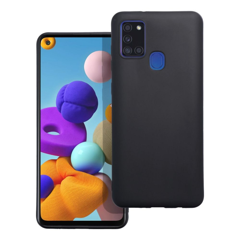OEM Pouzdro MATT Case SAMSUNG Galaxy A21S černé