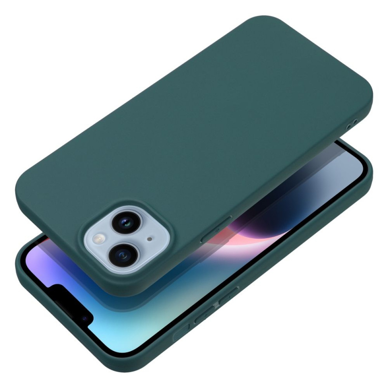 OEM Pouzdro MATT Case APPLE IPHONE 11 tmavě zelené