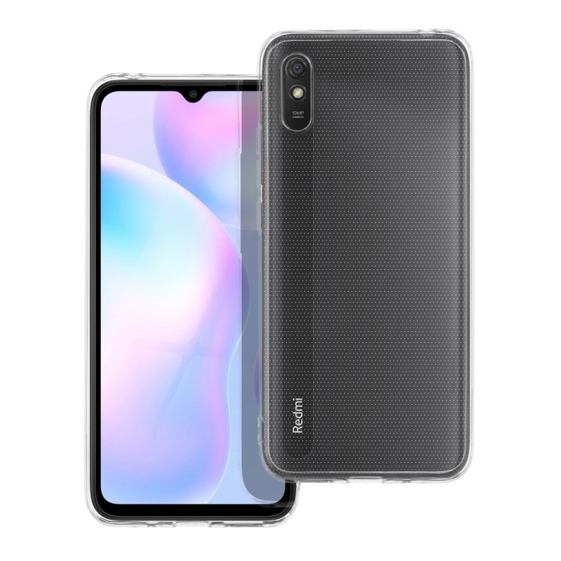 OEM Pouzdro CLEAR CASE 2mm BULK (camera protection) XIAOMI Redmi 9A / 9AT