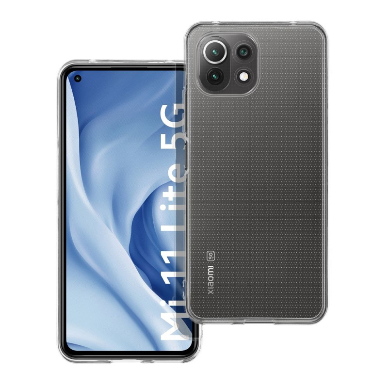 OEM Pouzdro CLEAR CASE 2mm BULK (camera protection) XIAOMI Mi 11 Lite 5G / Mi 11 Lite LTE ( 4G ) / Mi 11 Lite NE