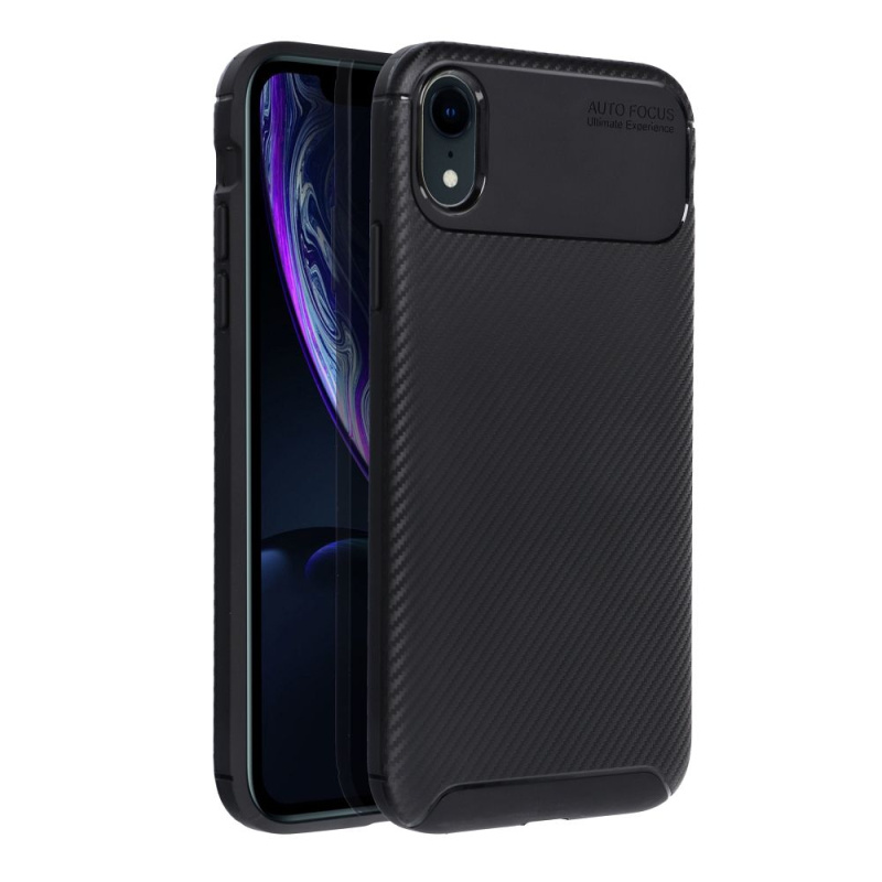 OEM Pouzdro CARBON PREMIUM APPLE IPHONE XR černé