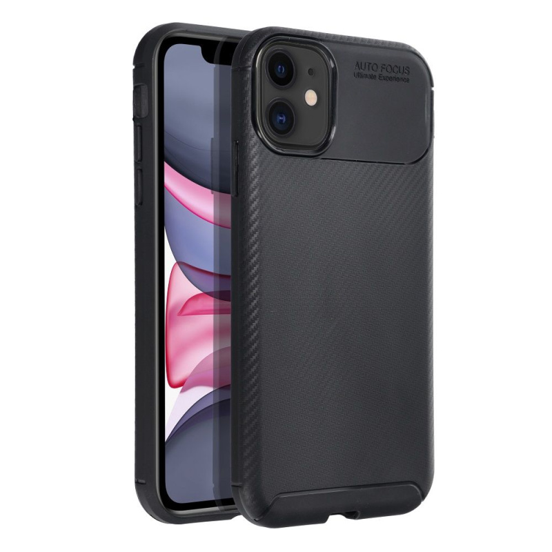 OEM Pouzdro CARBON PREMIUM APPLE IPHONE 11 černé