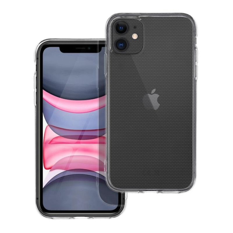 OEM Pouzdro CLEAR CASE 2mm BULK (big hole) APPLE IPHONE 11
