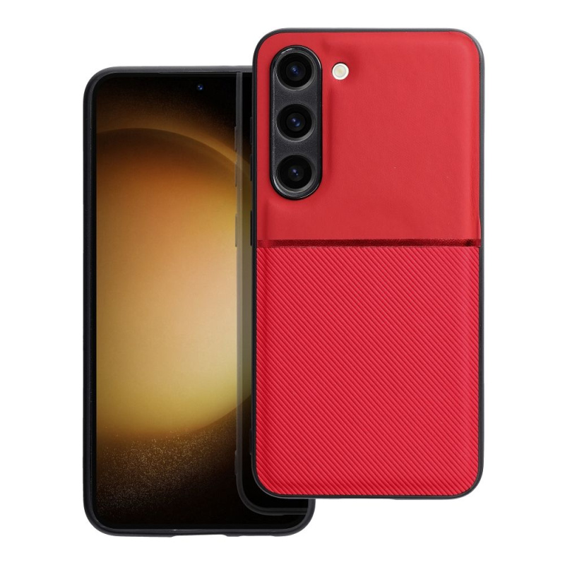 OEM Pouzdro Forcell NOBLE SAMSUNG Galaxy S23 červené