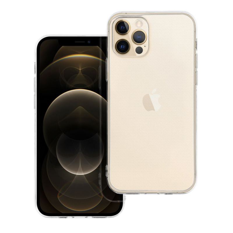 OEM Pouzdro CLEAR CASE 2mm APPLE IPHONE 12 PRO (ochrana fotoaparátu)