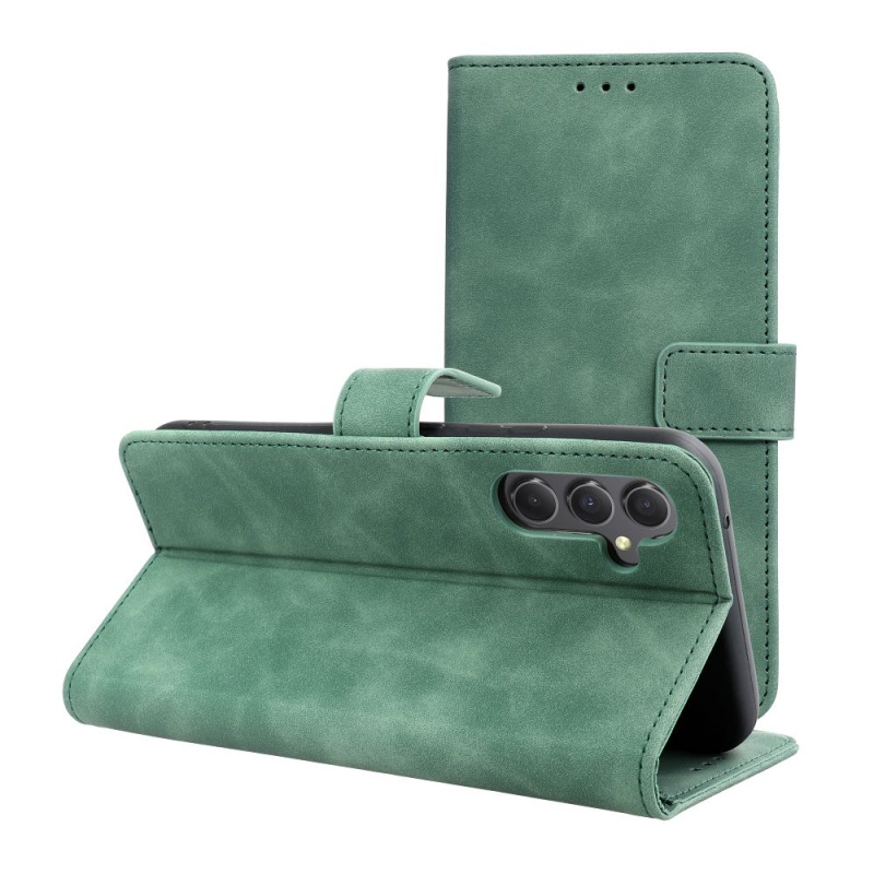 OEM Pouzdro Forcell TENDER Book SAMSUNG Galaxy A34 5G zelené