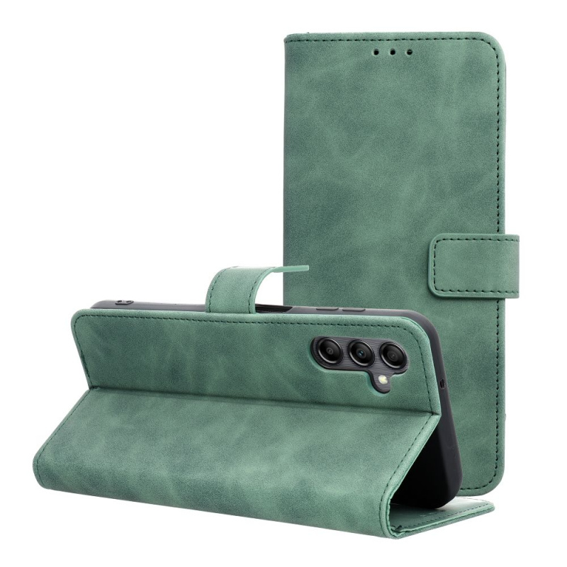 OEM Pouzdro Forcell TENDER Book SAMSUNG Galaxy A14 4G/5G zelené