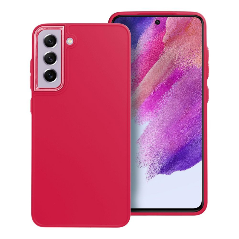 OEM Pouzdo FRAME SAMSUNG Galaxy S21 FE purpurová