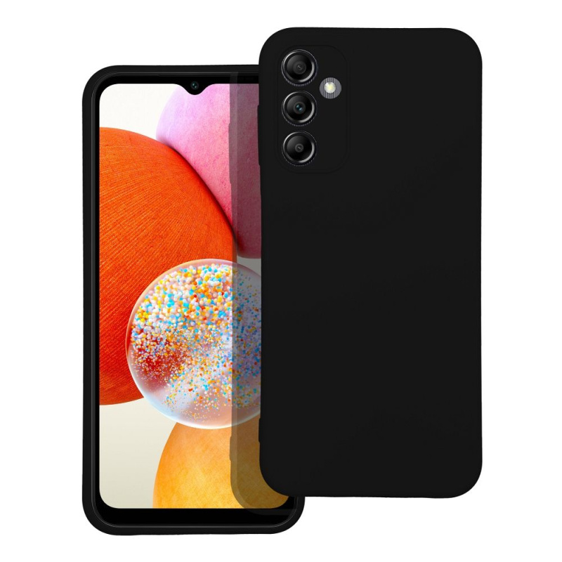 OEM Pouzdro Forcell SILICONE LITE SAMSUNG Galaxy A14 5G / A14 4G černé