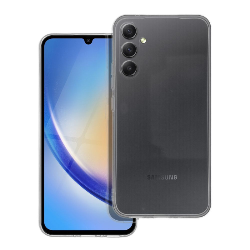 OEM Pouzdro CLEAR CASE 2mm SAMSUNG Galaxy A34 5G (ochrana fotoaparátu)