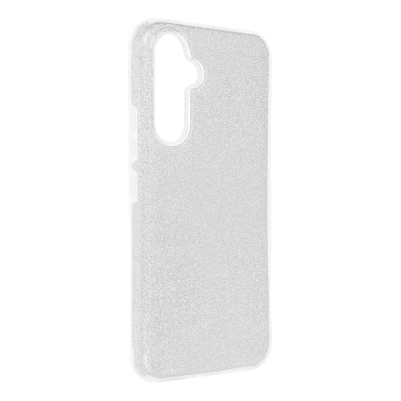OEM Pouzdro Forcell SHINING SAMSUNG Galaxy A54 5G stříbrné