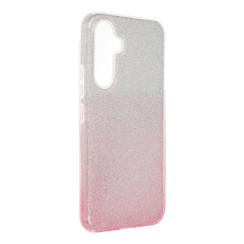 OEM Pouzdro Forcell SHINING SAMSUNG Galaxy A54 5G transparent/růžové