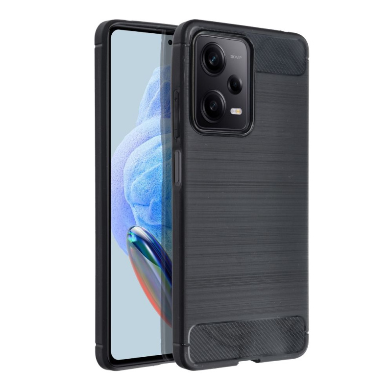 OEM Pouzdro CARBON XIAOMI Redmi NOTE 12 PRO 5G černé
