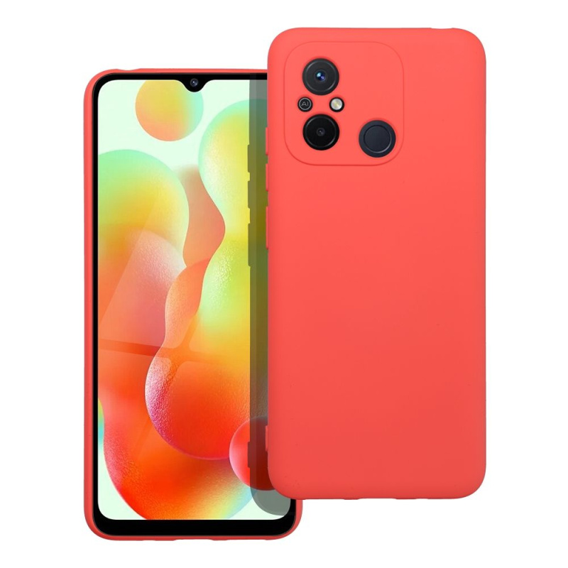 OEM Pouzdro Forcell SILICONE LITE XIAOMI Redmi 12C broskvové
