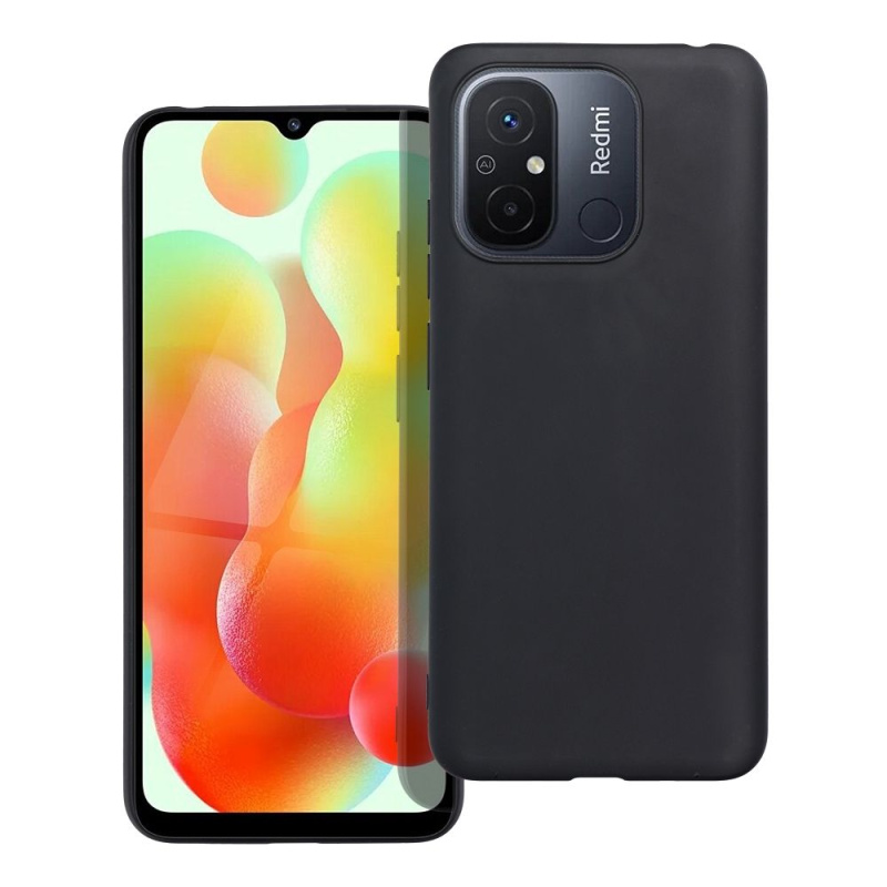OEM Pouzdro MATT Case XIAOMI Redmi 12C černé