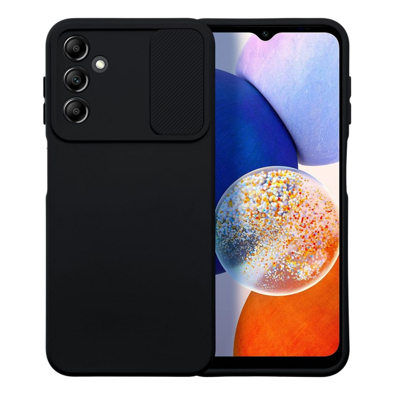 OEM Pouzdro SLIDE CASE SAMSUNG Galaxy A14 5G / A14 4G černé
