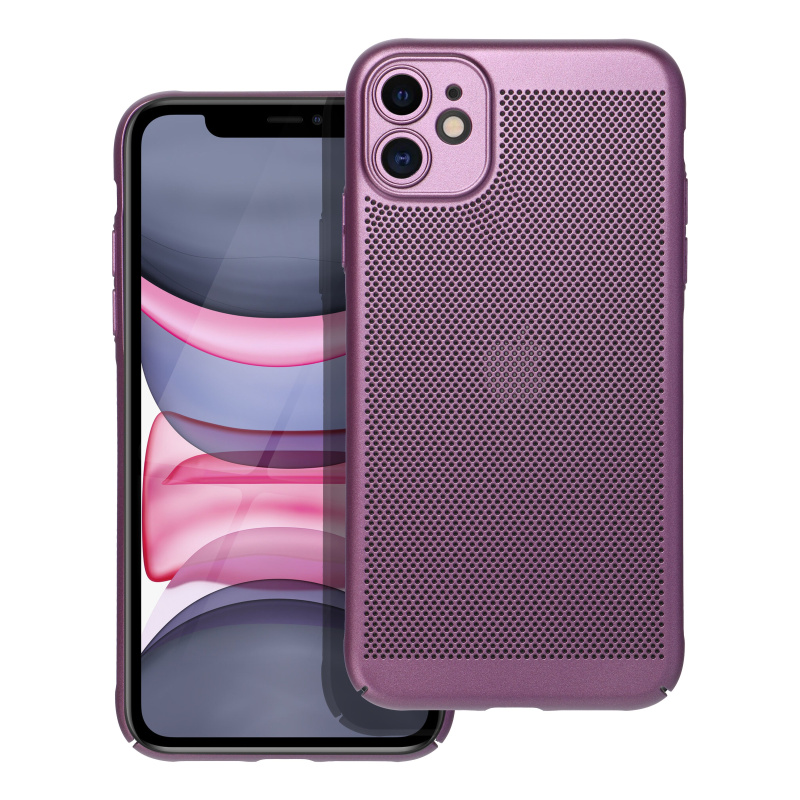 OEM Pouzdro BREEZY APPLE IPHONE 11 fialové